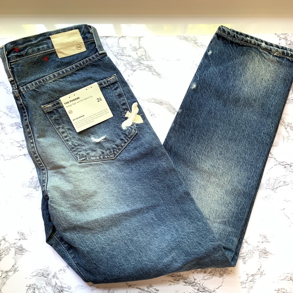 NWT AG The Phoebe Jeans in 23 years - woven dream - Picture 6 of 9